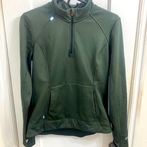 Lole green half zip
